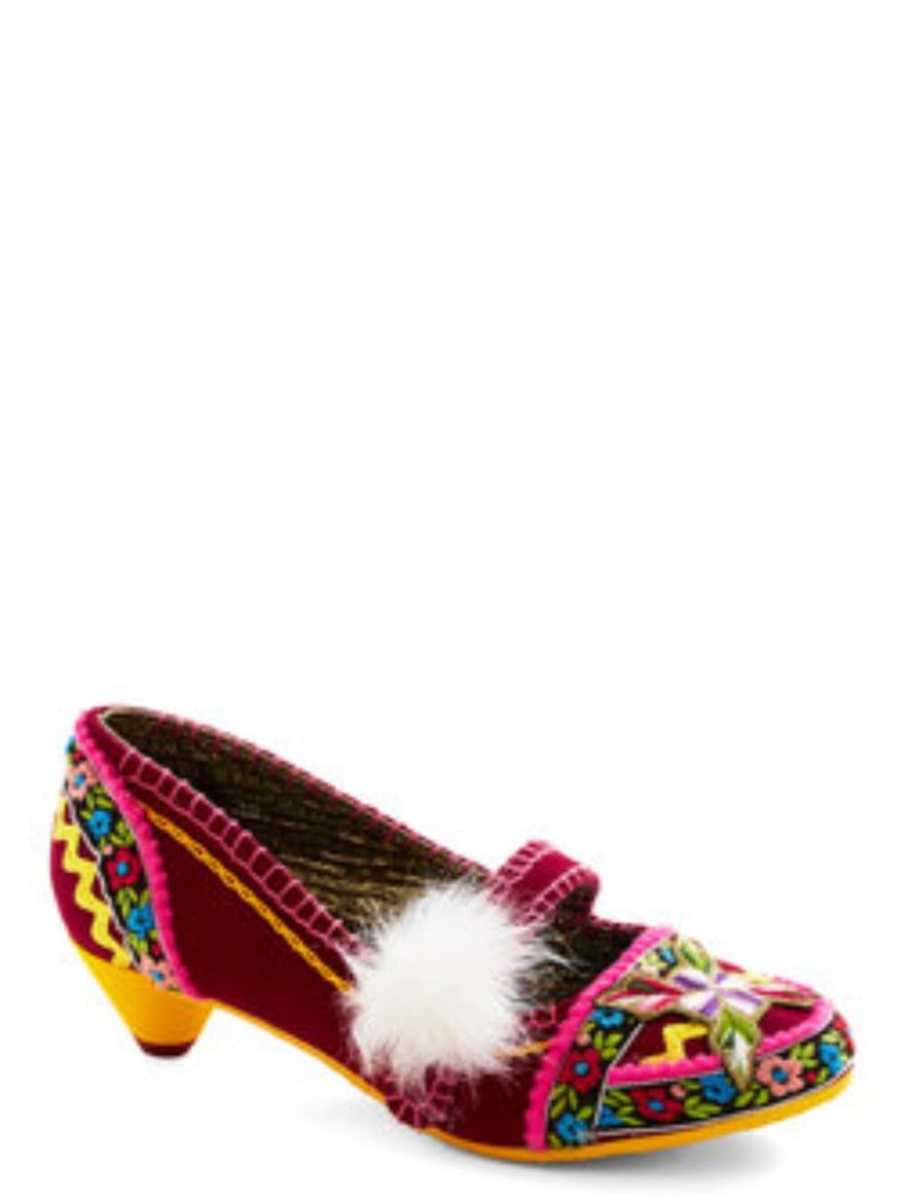 Modcloth Eye-Catch You Later Heel By Irregular Choice Size EU 38 US 7 NWOT